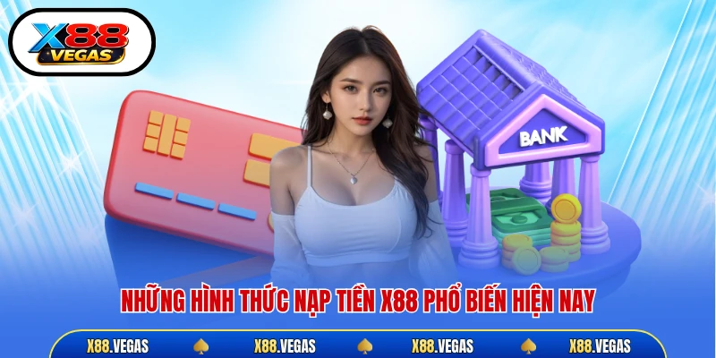 Những hình thức nạp tiền X88 phổ biến hiện nay