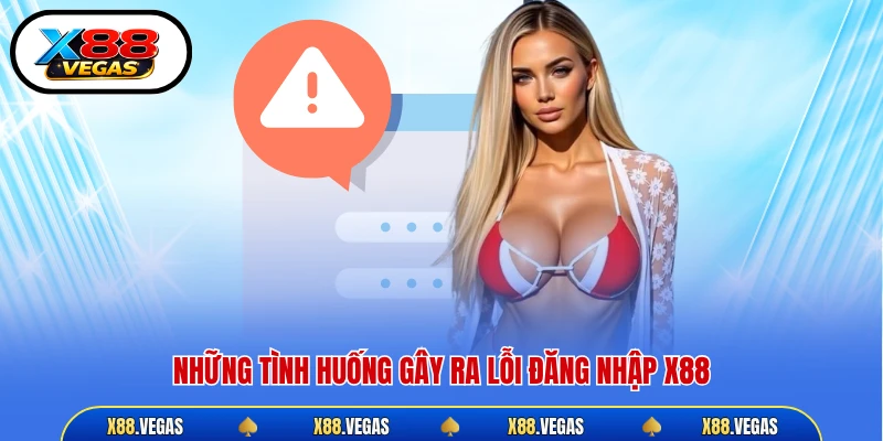 Những tình huống gây ra lỗi đăng nhập X88